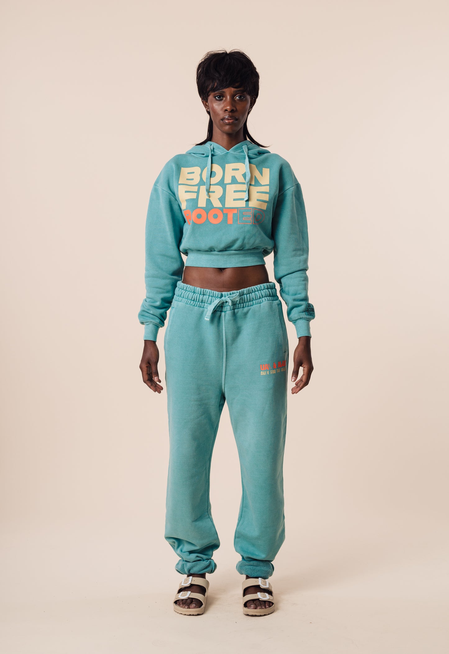 BORN FREE Cropped Hoodie