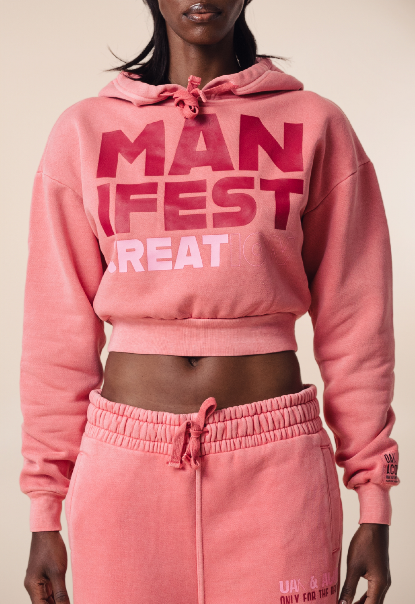 MANIFEST Cropped Hoodie