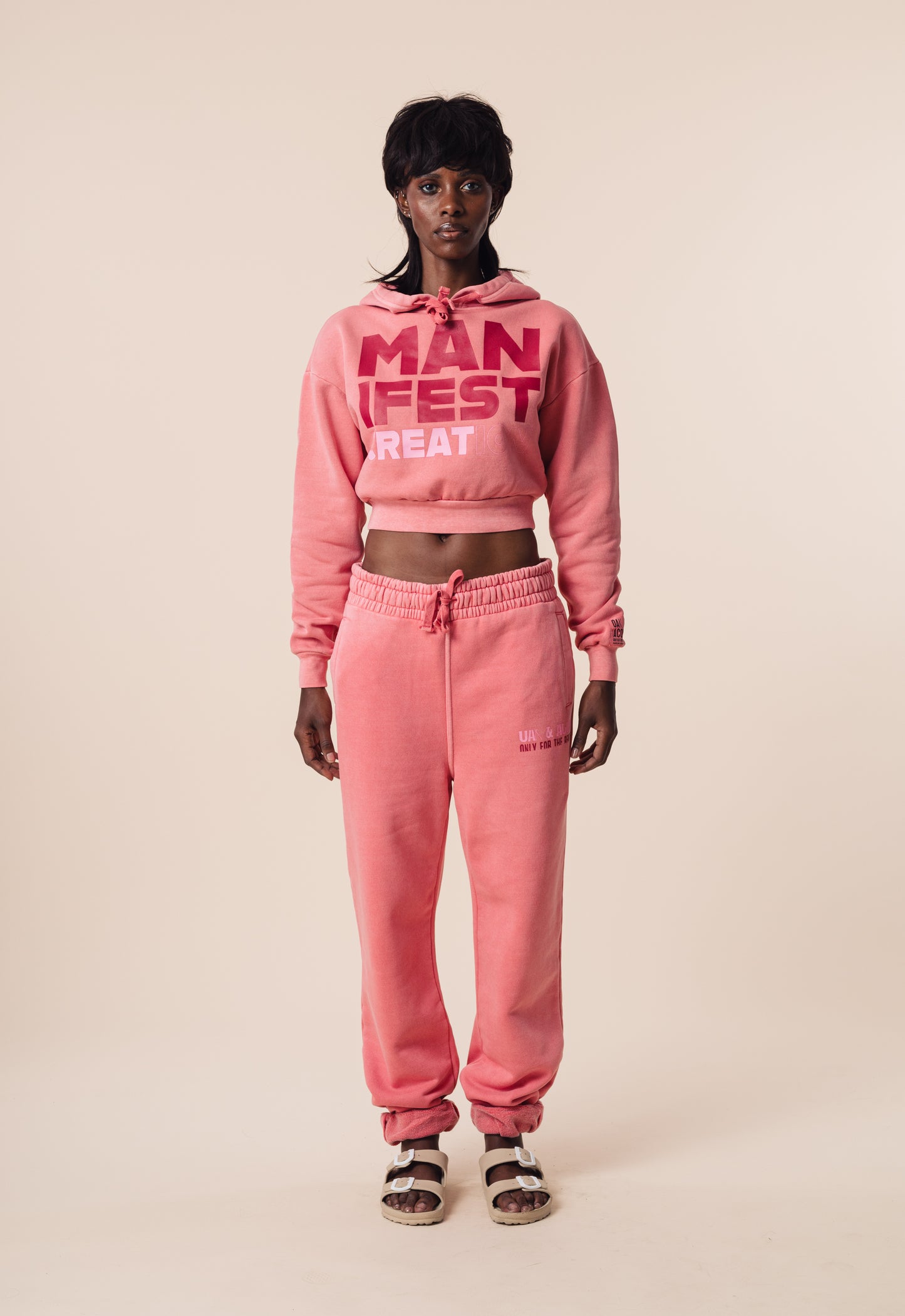MANIFEST Cropped Hoodie