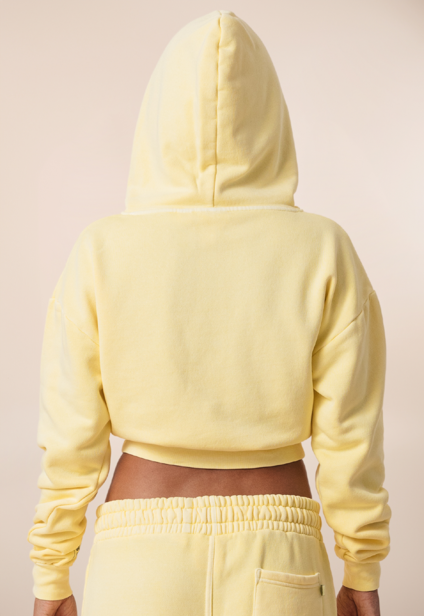 SUSTAIN Cropped Hoodie